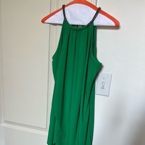 Jessica Simpson kelly green cocktail dress. Super cute and comfy.